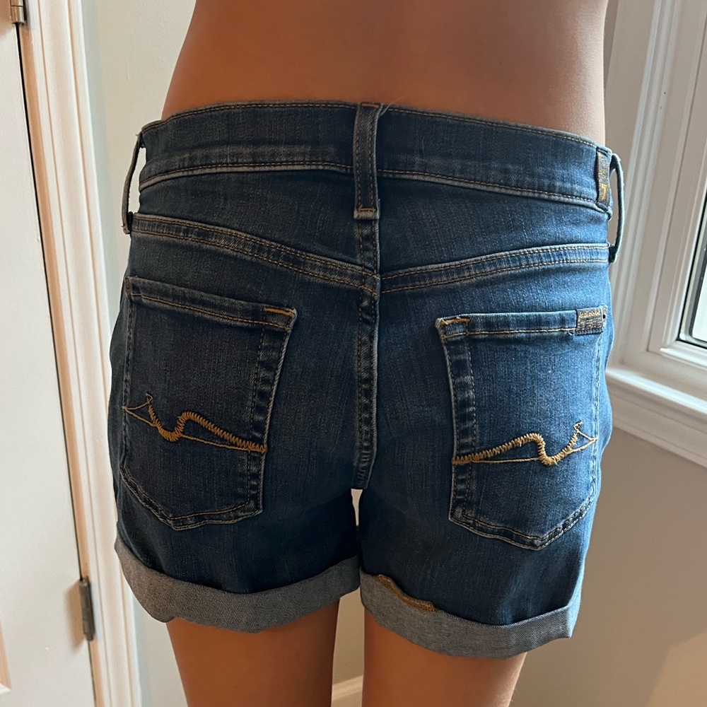 7 For All Mankind Jean Shorts